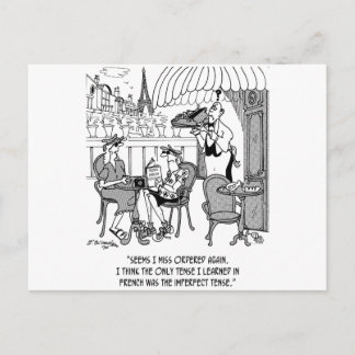 French Cartoon 4932 Postcard