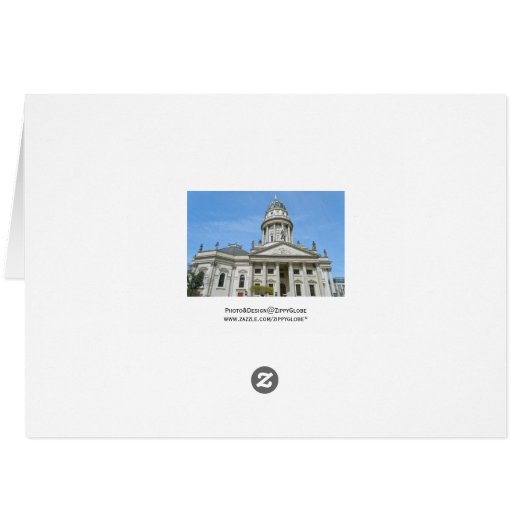 French Cathedral in Berlin (Back Horizontal)