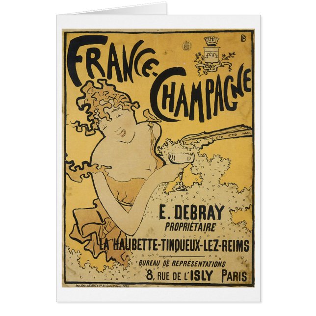 French Champagne Cards (Front)