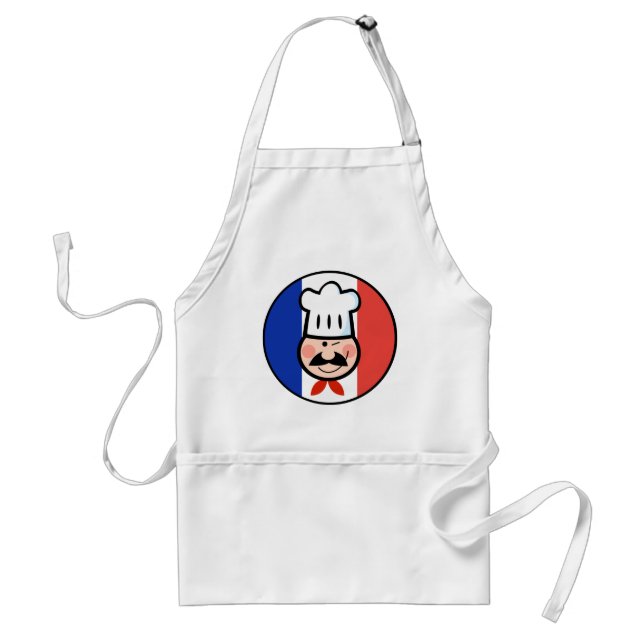 French Chef Adult Apron (Front)