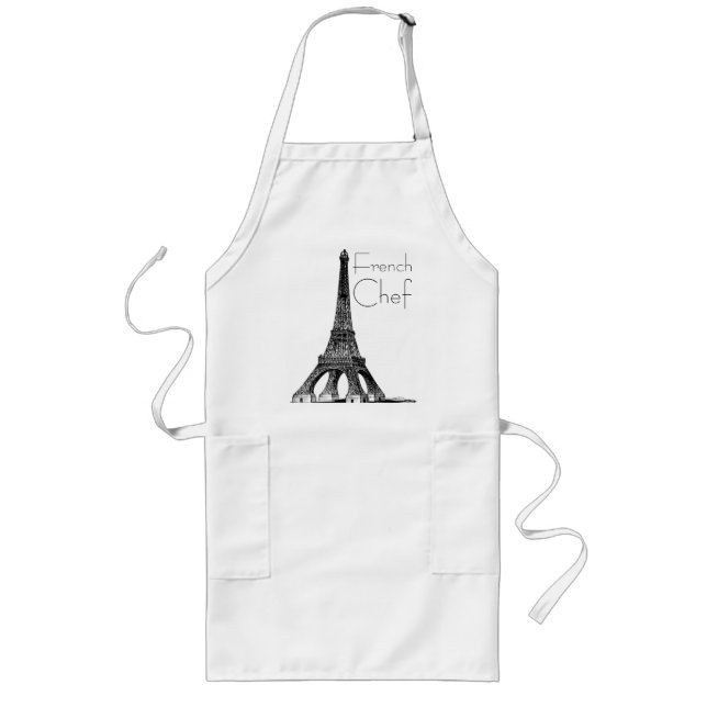 French Chef Long Apron (Front)
