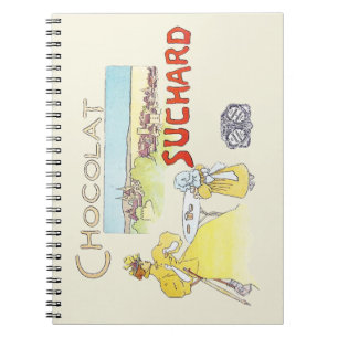 French Chocolate Victorian Candy Sugar Notebook
