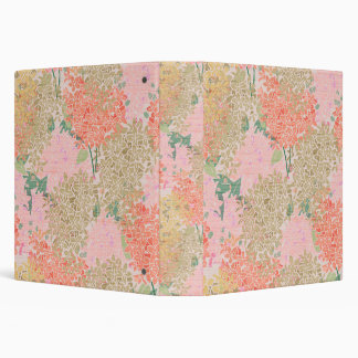 French chrysanthemums  3 ring binder