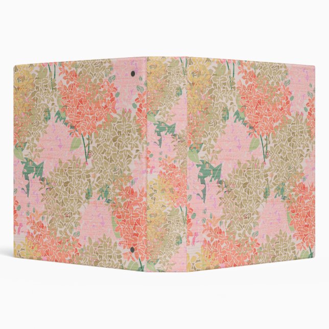 French chrysanthemums  3 ring binder (Background)