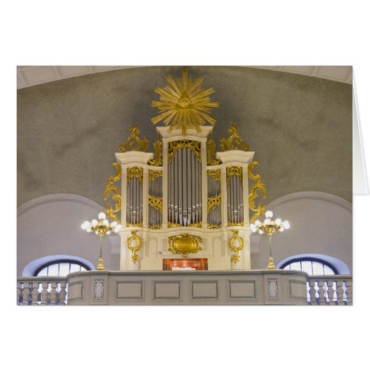 French Church pipe organ, Berlin Cards (Front Horizontal)
