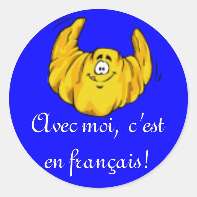 French Class Stickers (Front)