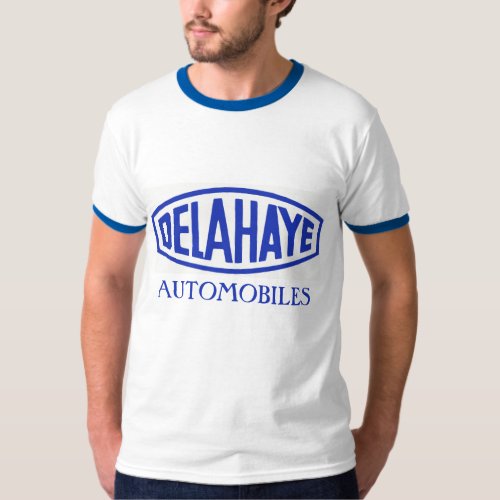 French classic automobile Delahaye logo remake T_Shirt