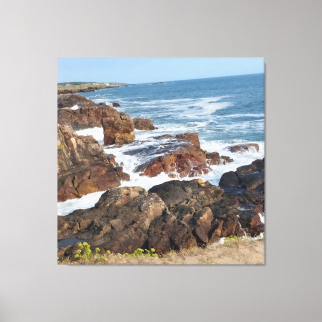 French coastline in Vendée Canvas Print (Front)