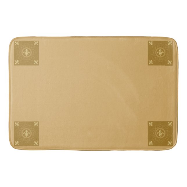 French Coffee Bath Mat (Front)