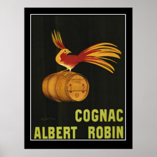 French Cognac Vintage Poster