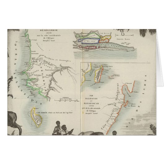 French Colonies in Africa (Front Horizontal)