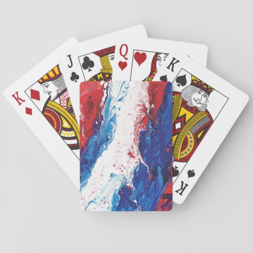 French Colors Playing Cards