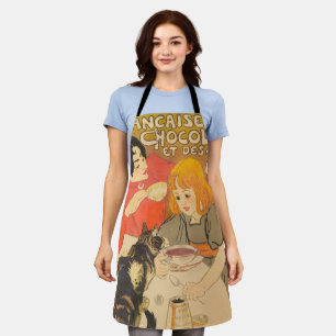 French Company of Chocolates and Teas, Art Nouveau Apron