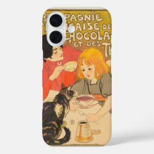 French Company of Chocolates and Teas, Art Nouveau iPhone 16 Case