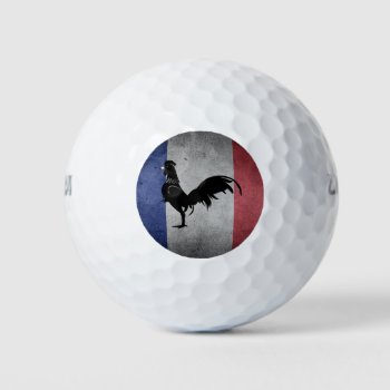 French Coq Golf Balls by Pir1900 at Zazzle