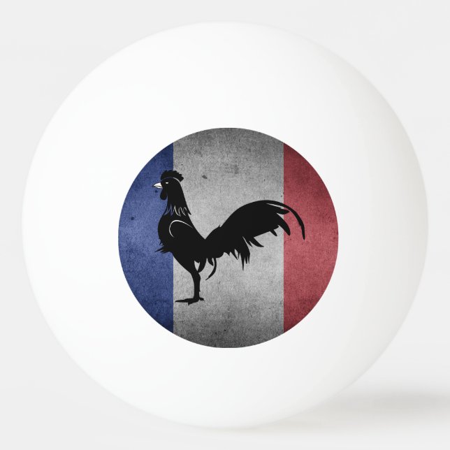 French coq Ping-Pong ball (Front)