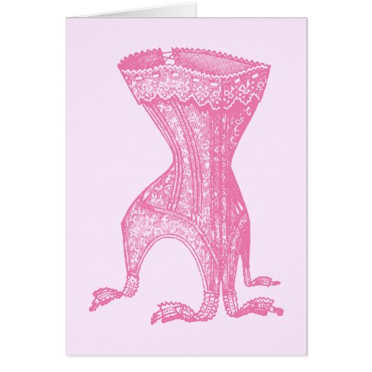 French Corset Pink Cards (Front)