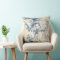 French Country Antique Farmhouse Throw Pillow
