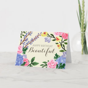 French Country Birthday Card