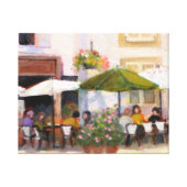 French Country Cafe Canvas Print | Zazzle