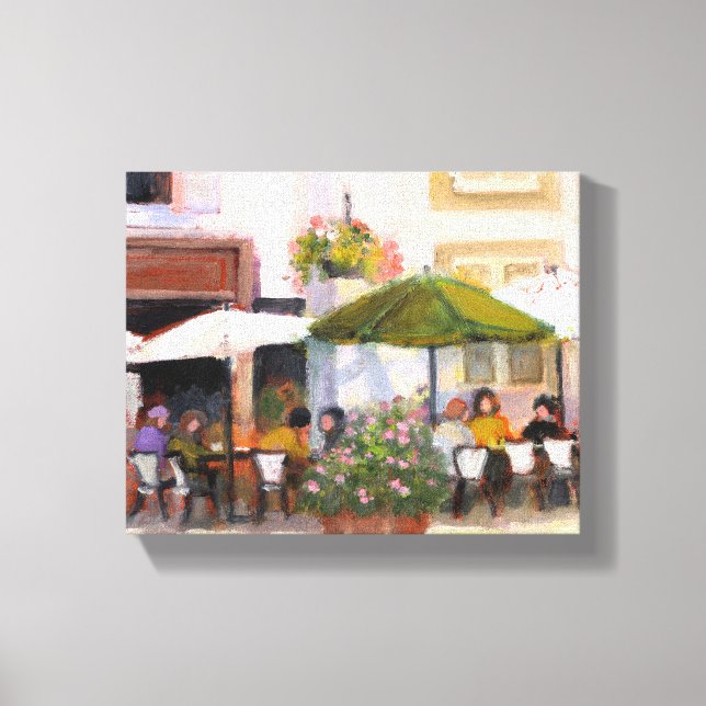 French Country Cafe Canvas Print (Front)
