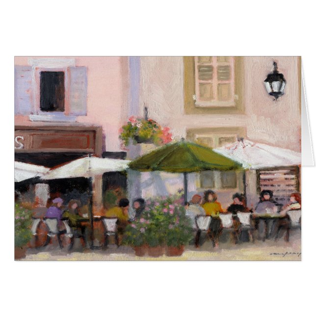 French Country Cafe Card (Front Horizontal)