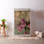 French country chic,shabby chic, pink roses, flora fabric