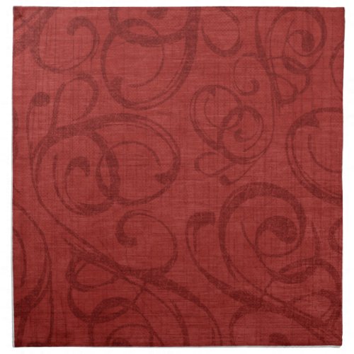 French Country Christmas Red MoJo Napkins