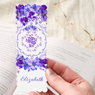 French Country Cottage Beautiful Floral Garden Bookmarks