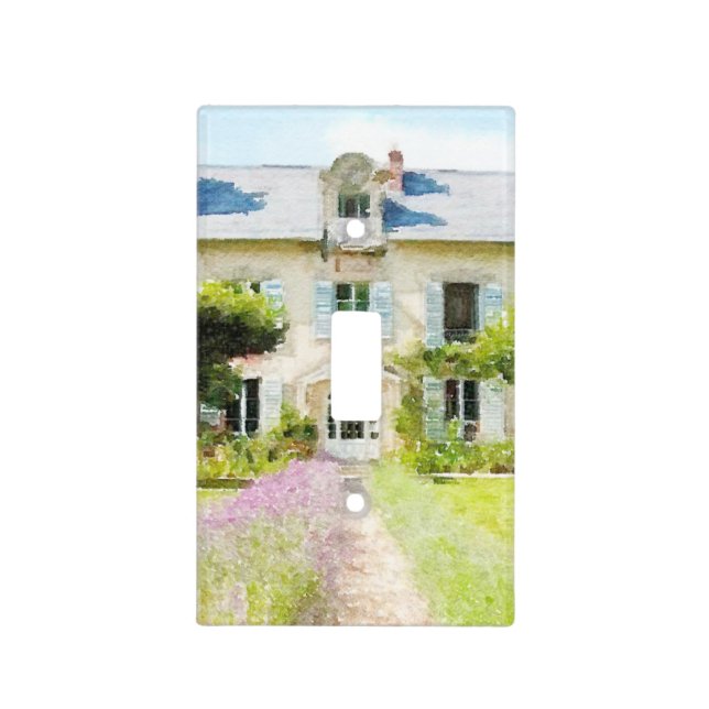 French Country Cottage in Provence Light Switch Cover (Front)