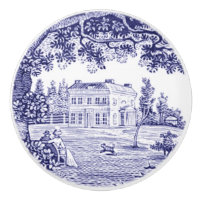French Country Decor Blue Toile