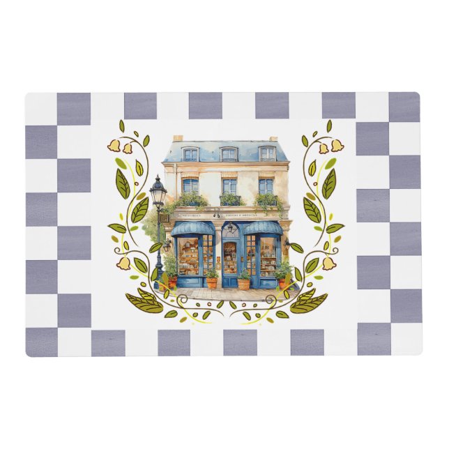 French Country Laminated Placemat (Front)