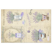 French Country Lavender Decoupage Tissue Paper (Front)