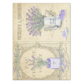 French Country Lavender Decoupage Tissue Paper (Folded)