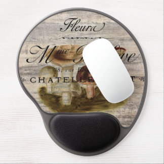 french country rustic fairytale woodland mushroom gel mouse pad