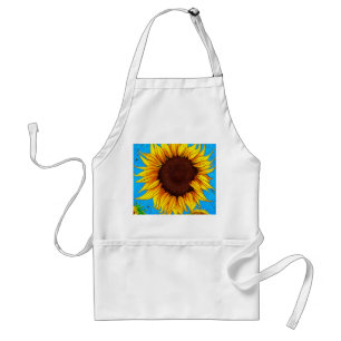 French Countryside Sunflower Adult Apron