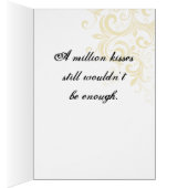 French Couple Kisses Card (Inside (Right))