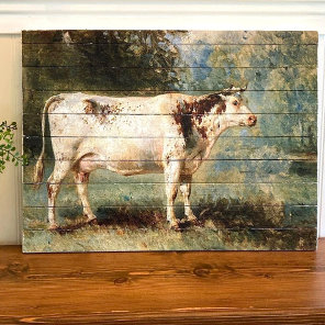 FRENCH COW ANTIQUE ART TISSUE PAPER