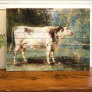 FRENCH COW ANTIQUE ART TISSUE PAPER