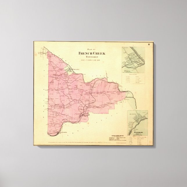 French Creek Township Canvas Print (Front)