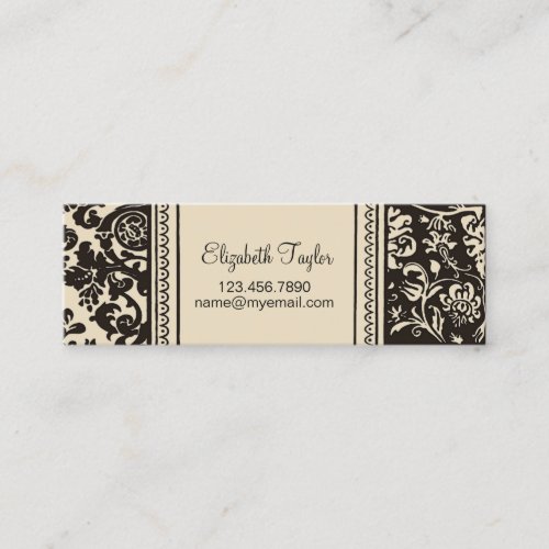 French Creme ~ Slim Calling / Business Card