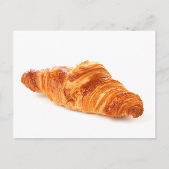 French Croissant Postcard (Front)