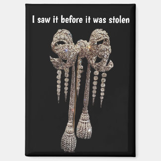 French Crowned Jewels Before Theft Magnet