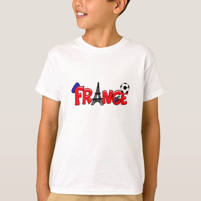 French culture football fans gifts T-Shirt (Front)