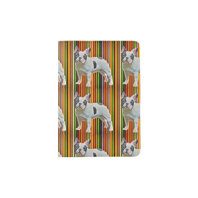 French Dad Sky Passport Holder (Front)