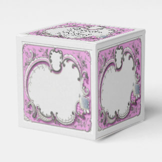 French Deco Frame Posh Wedding Favor Box