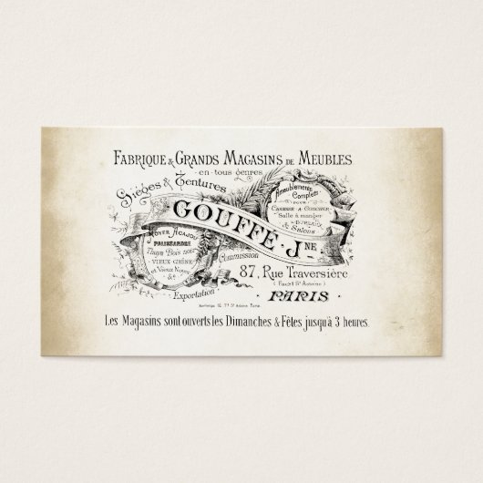 French Department Store Sign (Front)