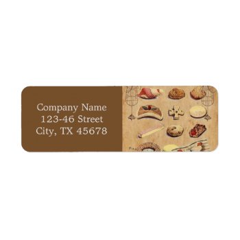 French Dessert Cake Pastry Cookies Bakery Label by heresmIcard at Zazzle