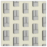 French door refrigerator cartoon illustration fabric
