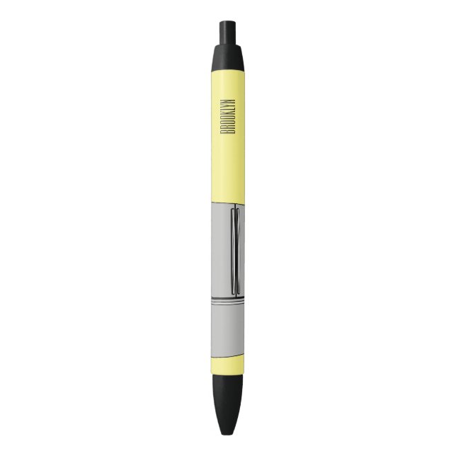 French door refrigerator cartoon illustration pen (Front Vertical)